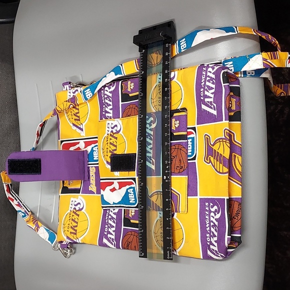 NWOT Lakers handcrafted bag. - Picture 4 of 7